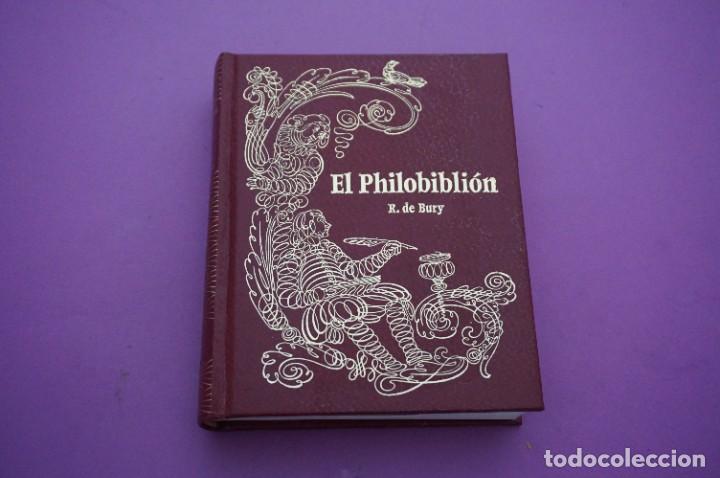Libros: AMF-16E/ EL PHILOBIBLION - R. DE BURY / ZEUS EDITOR - Foto 1