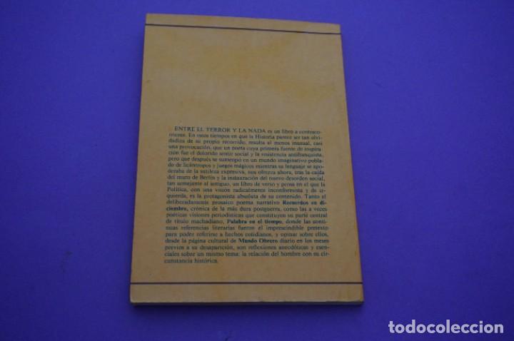 Libros: AMF-16E/ ENTRE EL TERROR Y LA NADA - CARLOS ALVAREZ / EDICIONES EDYMION - Foto 5