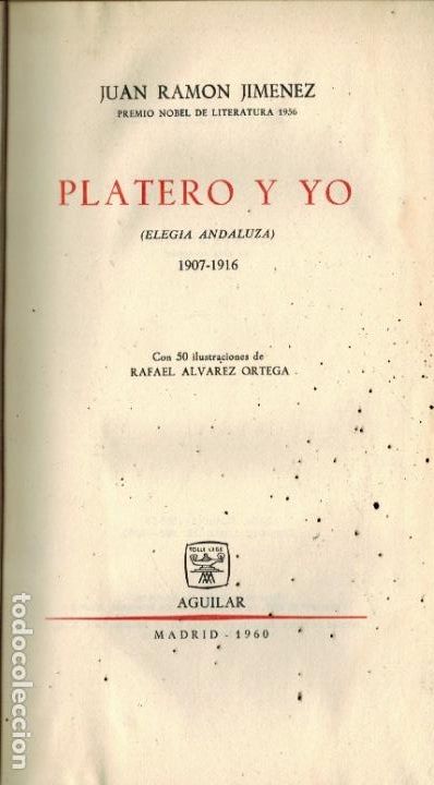 Libros: PLATERO Y YO - Foto 1