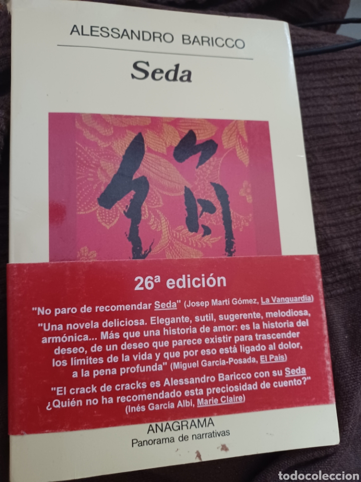 Libros: Barybook 273. Seda Alessandro Baricco editorial Anagrama - Foto 1