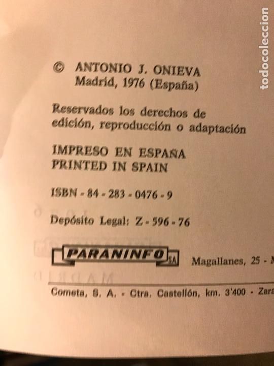 Libros: Mitolog&iacute;a. Antonio J. Onieva. - Foto 2
