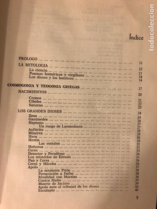 Libros: Mitolog&iacute;a. Antonio J. Onieva. - Foto 3
