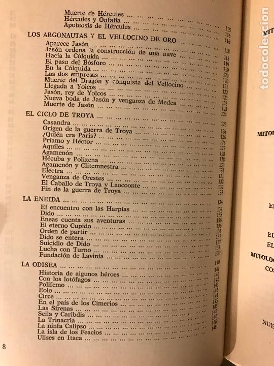 Libros: Mitolog&iacute;a. Antonio J. Onieva. - Foto 6