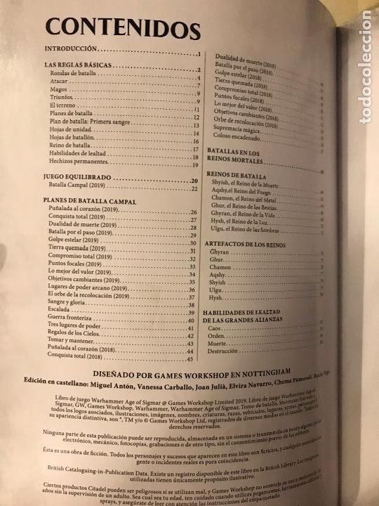 Libros: Warhammer. Age of Sigmar. Libro de juego. - Foto 3