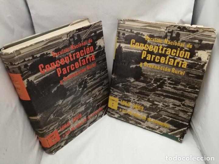 Libri di seconda mano: SERVICIO NACIONAL DE CONCENTRACI&Oacute;N PARCELARIA Y ORDENACI&Oacute;N RURAL 1953- 1963 (TOMOS I Y II)