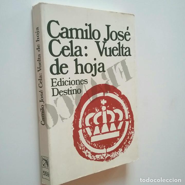 Libros: Camilo Jos&eacute; Cela - Vuelta de hoja (Primera edici&oacute;n) - Foto 1