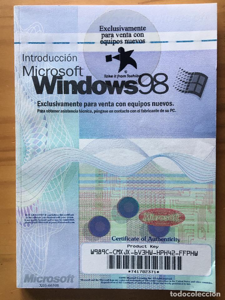 Libros: INTRODUCCION - MICROSOFT WINDOWS 98 - Foto 1