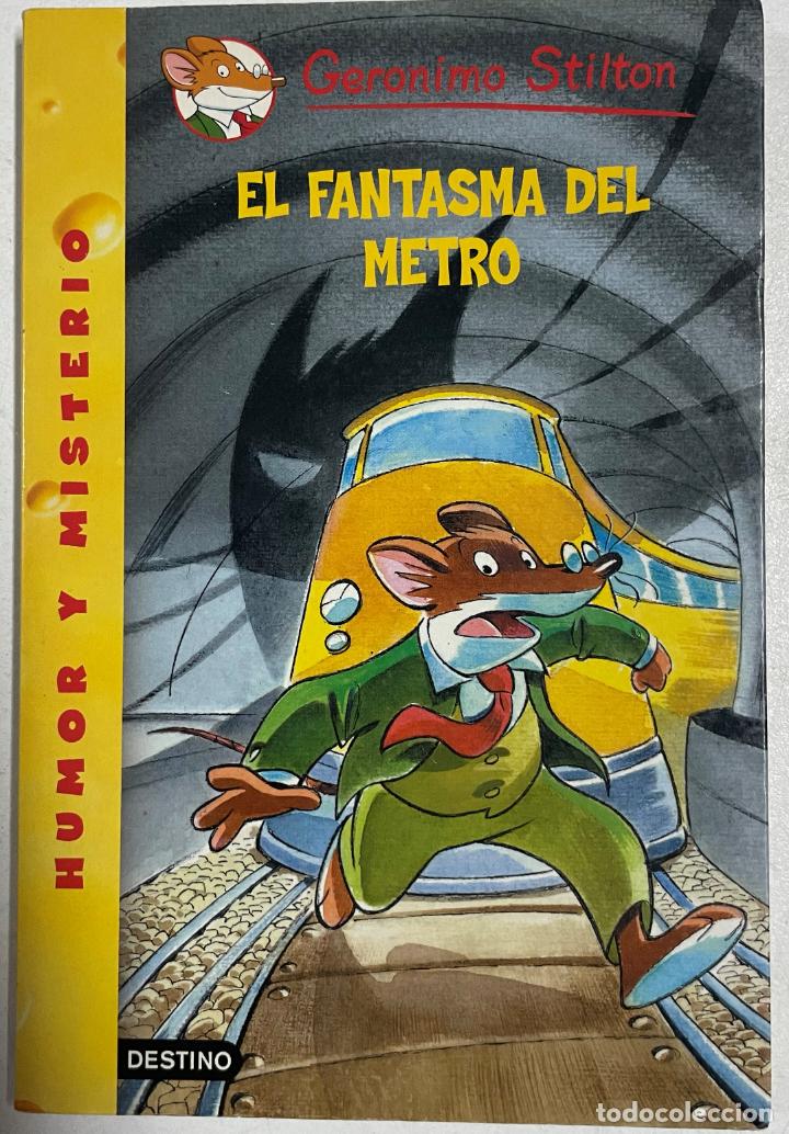 Libros: El fantasma del metro. Geronimo Stilton 12 / Stilton, Ger&oacute;nimo - Foto 1