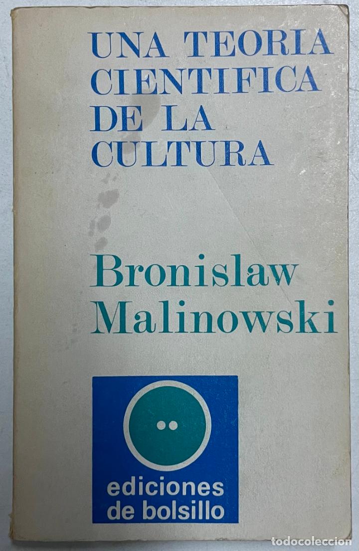 Libros: Una teoria cientifica de la cultura / Bronislaw Malinowski - Foto 1