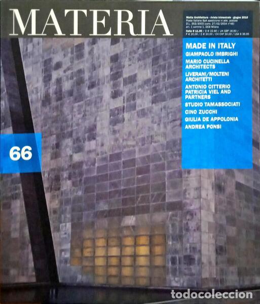 Libros: MATERIA, N.&ordm; 66, GIUGNO 2010. - Foto 2