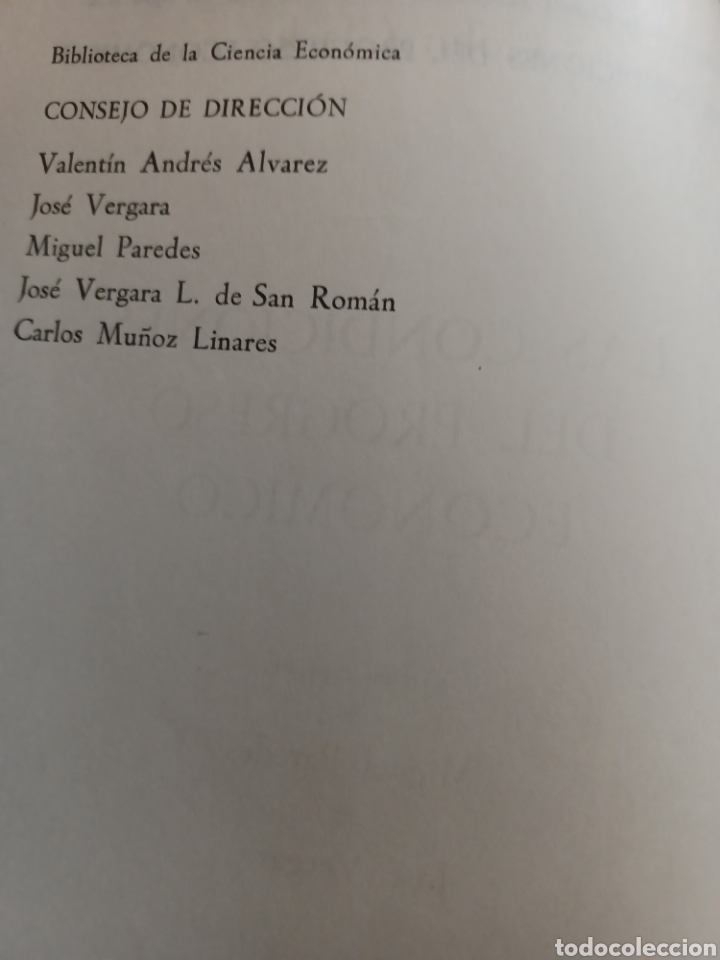Libros: Barybook C17. Las condiciones del progreso econ&oacute;mico Colin Clark Alianza Editorial - Foto 5
