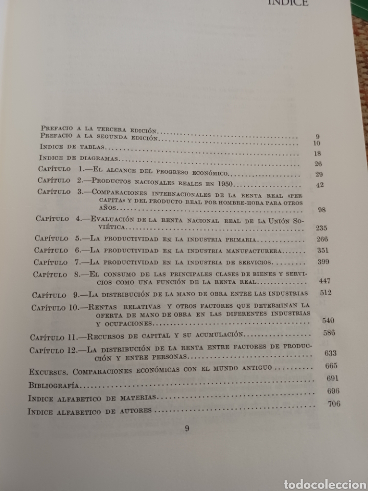 Libros: Barybook C17. Las condiciones del progreso econ&oacute;mico Colin Clark Alianza Editorial - Foto 8