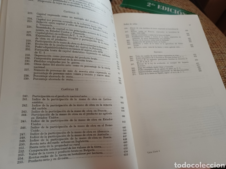Libros: Barybook C17. Las condiciones del progreso econ&oacute;mico Colin Clark Alianza Editorial - Foto 14