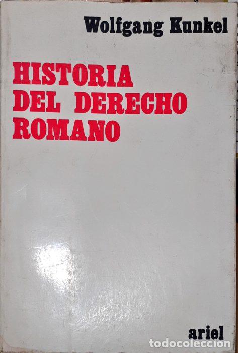 Libros: Historia del Derecho Romano - KUNKEL, WOLFGANG - Foto 1