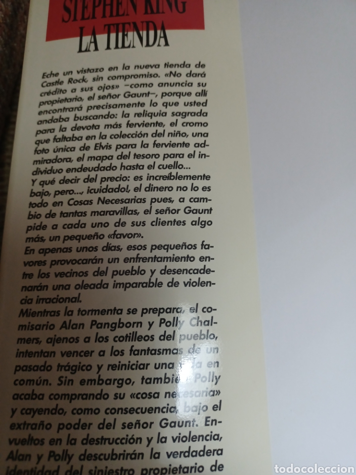 Libros: Barybook 230. Stephen king la tienda segunda edici&oacute;n ediciones B - Foto 3
