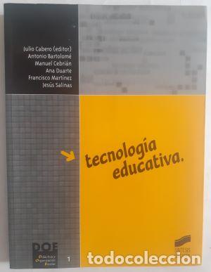 Libros: Tecnolog&iacute;a educativa - Julio Cabero (editor) et al - Foto 1