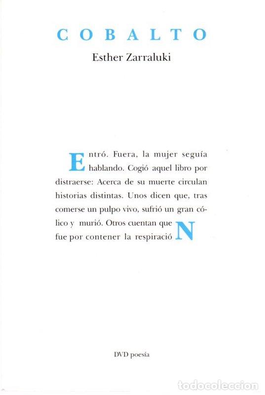 Libros: Cobalto - Zarraluki Rubi&oacute;, Esther - Foto 1