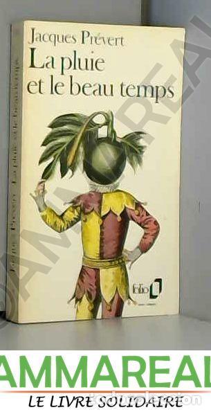 Libros: La Pluie Et Le Beau Temps - Jacques Pr&eacute;vert - Foto 1