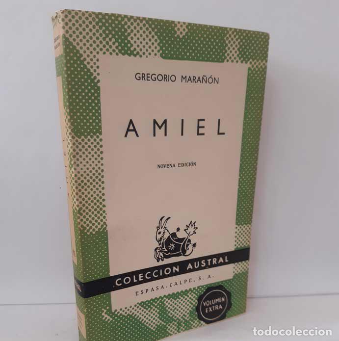 Libros: AMIEL. UN ESTUDIO SOBRE LA TIMIDEZ - MARA&Ntilde;&Oacute;N, GREGORIO - Foto 1