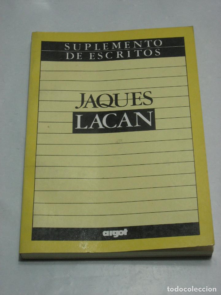 Libros: SUPLEMENTO DE ESCRITOS - Jacques Lacan - Foto 1
