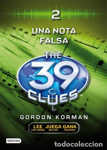 Libros: UNA NOTA FALSA THE 39 CLUES 2 - Korman,Gordon - Foto 1