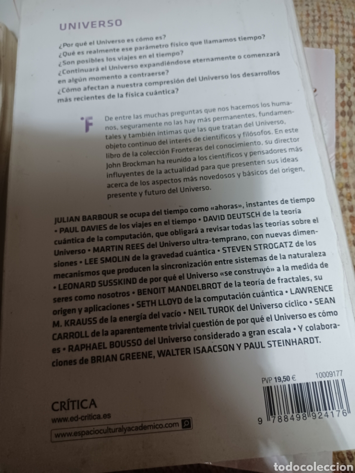 Libros: Barybook C19. Universo john brockmann Cr&iacute;tica .Barbour,, Davies, - Foto 2
