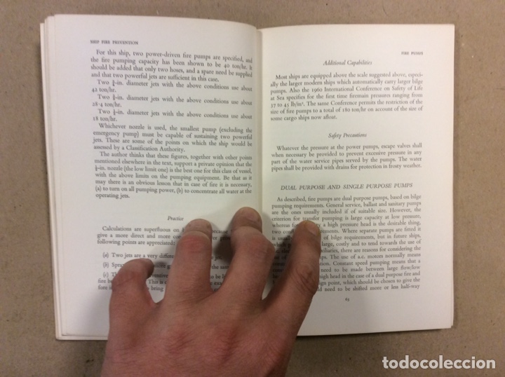 Libros: SHIP FIRE PREVENTION. A.J.S. BENNETT. PERGAMON PRESS 1964. EN INGL&Eacute;S. - Foto 5