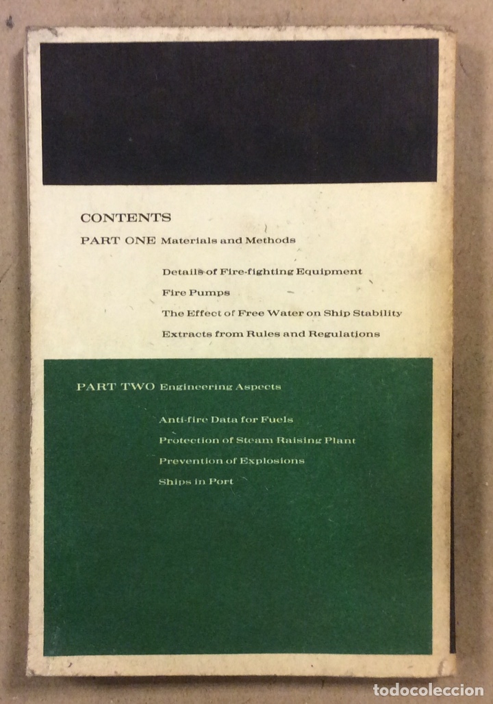 Libros: SHIP FIRE PREVENTION. A.J.S. BENNETT. PERGAMON PRESS 1964. EN INGL&Eacute;S. - Foto 7