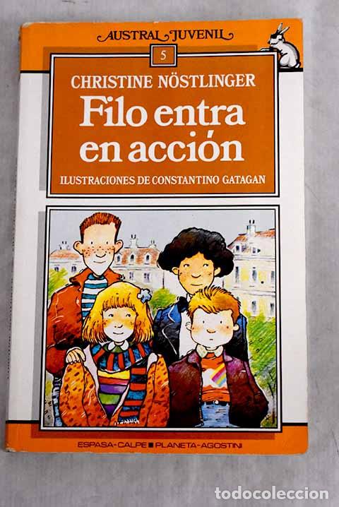 Libros: Filo entra en acci&oacute;n.- Nostlinger, Christine - Foto 1