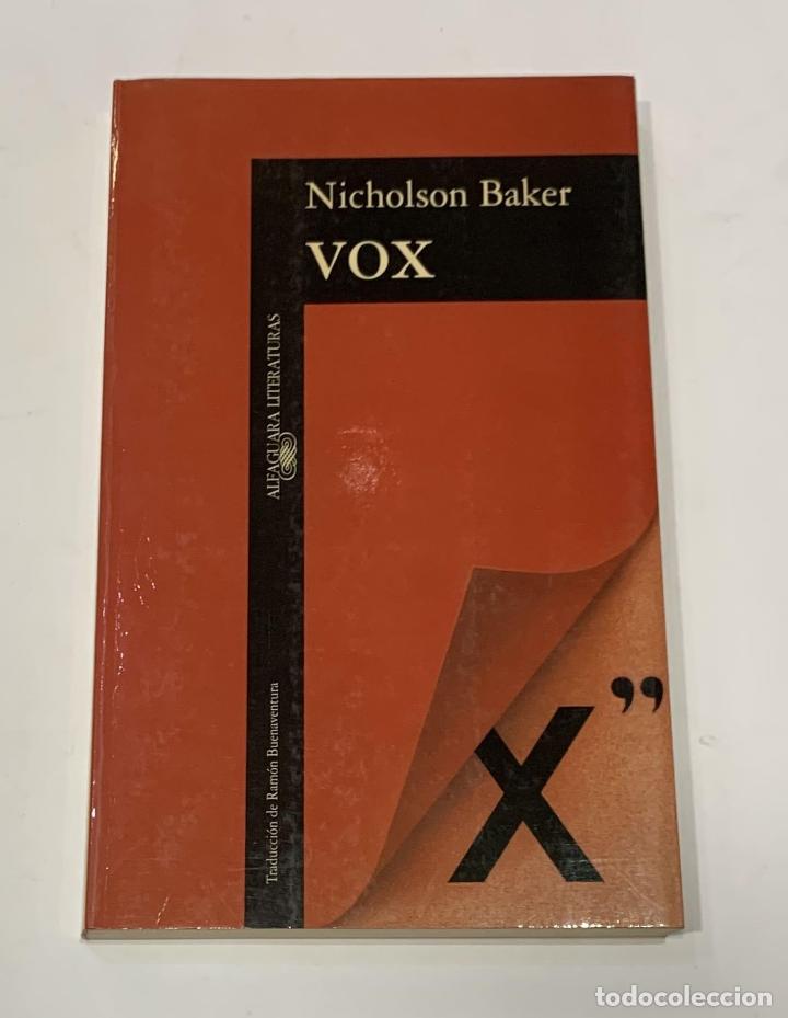 Libros: BAKER, Nicholson. - VOX. - Foto 1