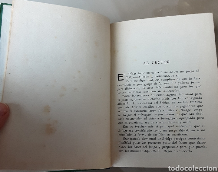 Libros: BRIDGE TRATADO ELEMENTAL. ARTURO G. SPICK - Foto 5