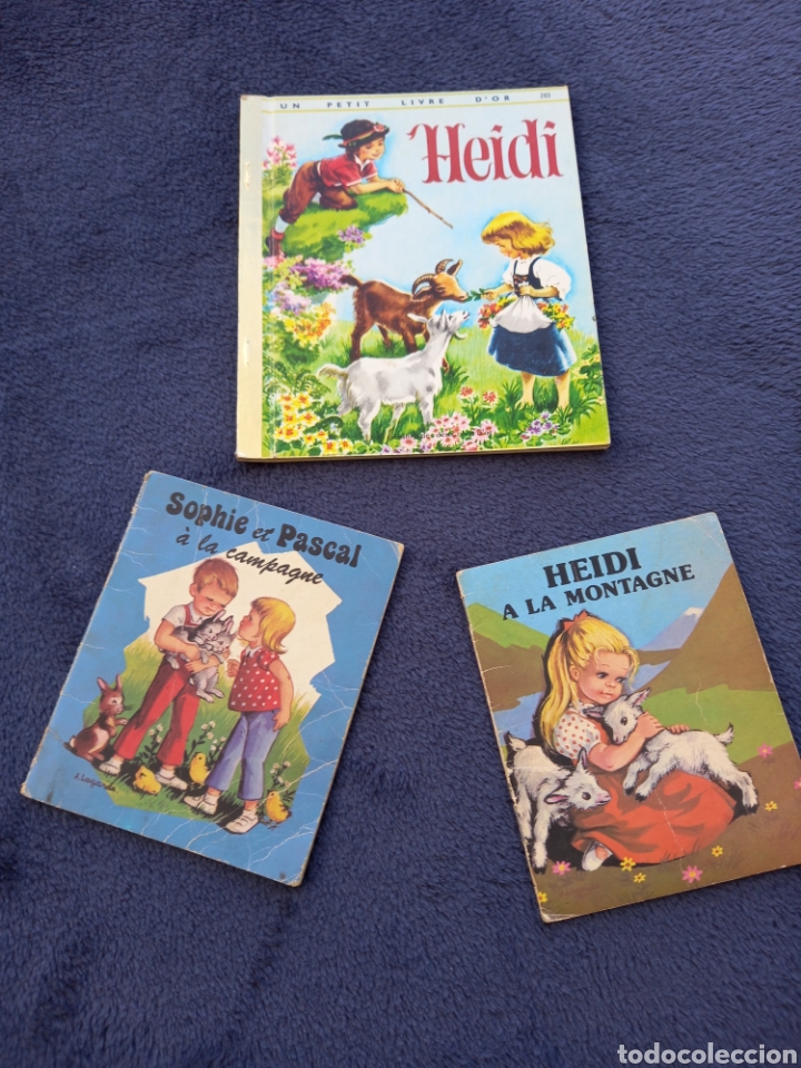 Libros: ANTIGUOS CUENTOS EN FRANCES ,HEIDI - Foto 1
