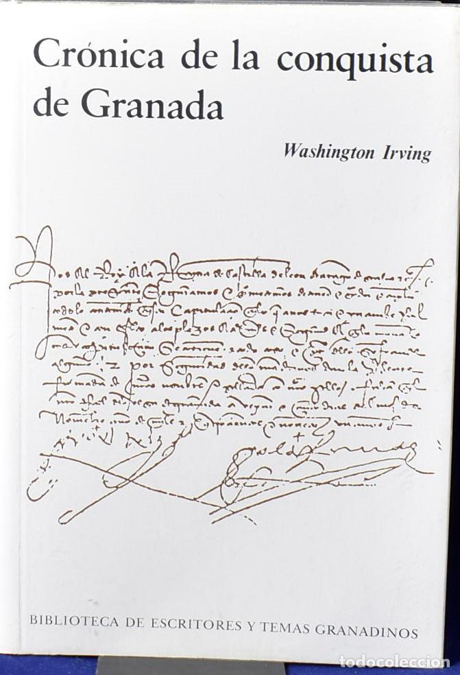 Libros: Cr&oacute;nica de la conquista de Granada - Irving, Washington - Foto 1
