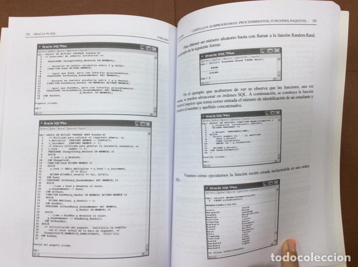 Libros: ORACLE PL/SQL - PEREZ,CESAR ra-ma - Foto 5