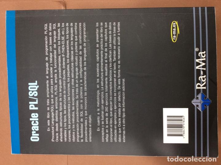 Libros: ORACLE PL/SQL - PEREZ,CESAR ra-ma - Foto 6