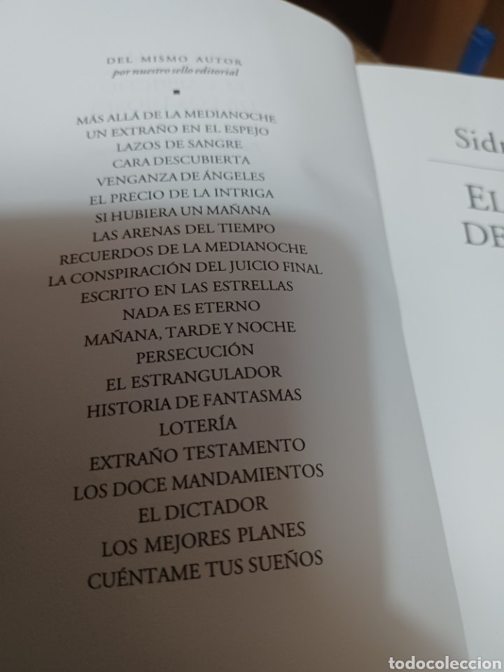 Libros: Barybook 228. El capricho de los dioses Sidney Sheldon Emece - Foto 5