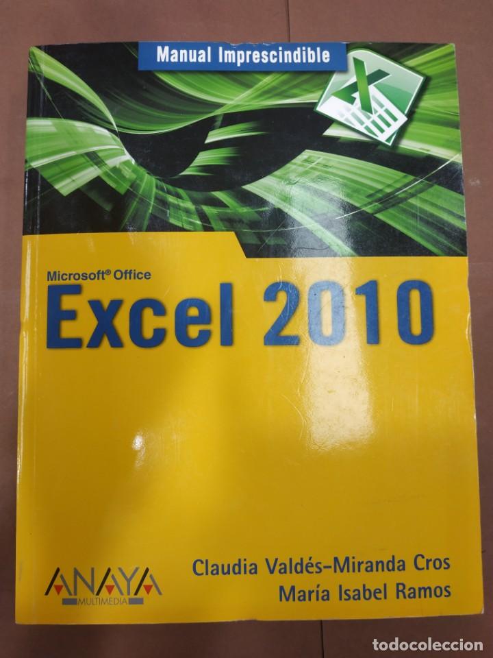 Libros: EXCEL 2010 MANUAL IMPRESCINDIBLE ANAYA MICROSOFT OFFICE - Foto 1