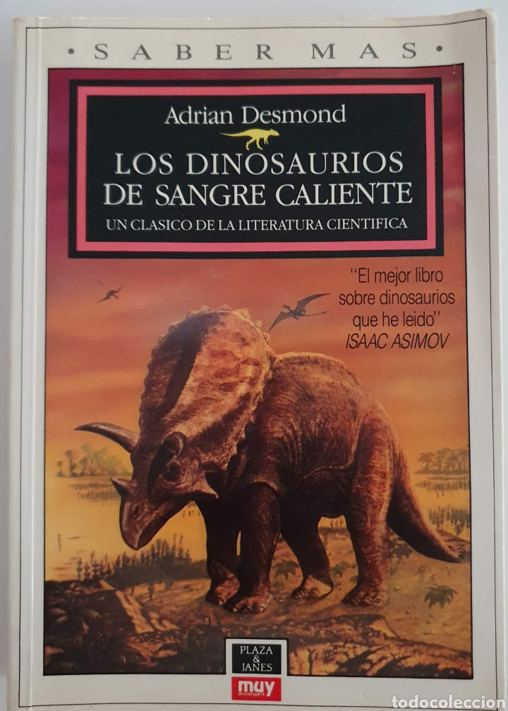 Libros: Los dinosaurios de sangre caliente Adri&aacute;n Desmond - Foto 1