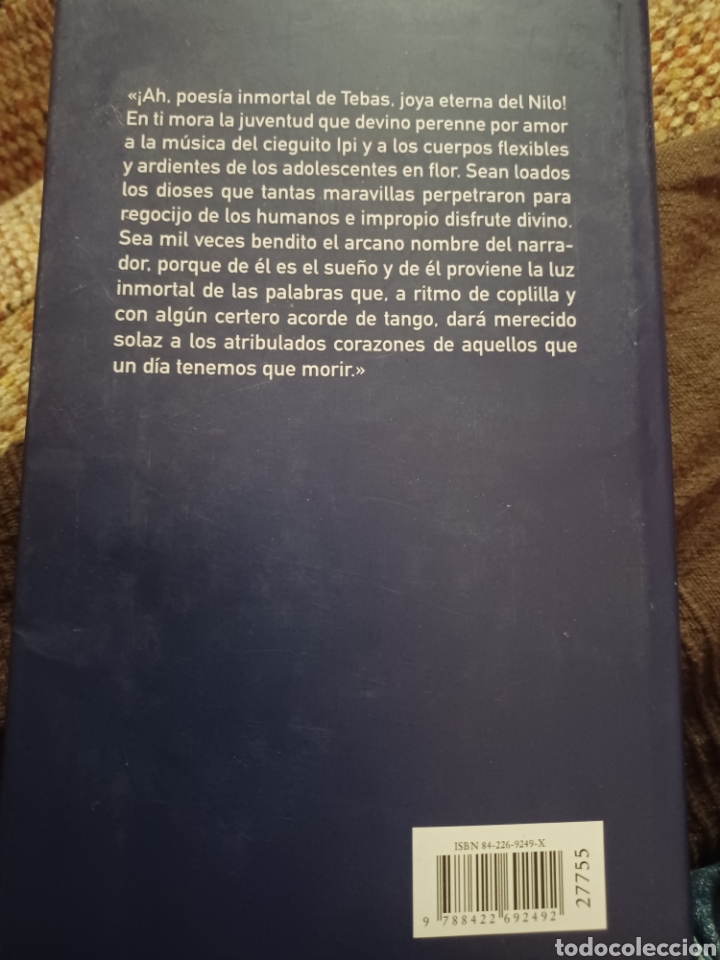 Libros: Barybook 143 El arpista ciego Terence moix - Foto 2