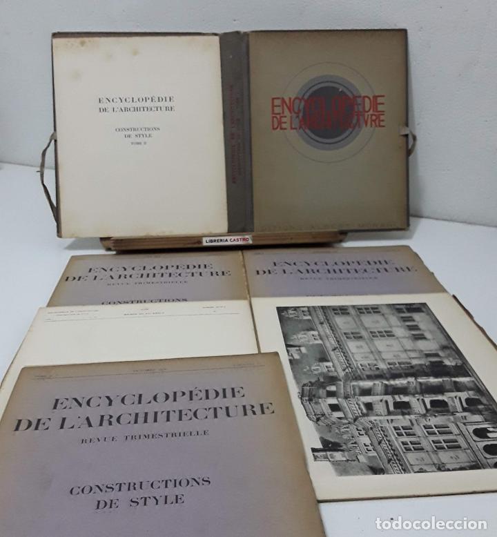 Libros: Encyclop&eacute;die de lArchitecture. Constructions de style (II tomos) - Varios - Foto 2