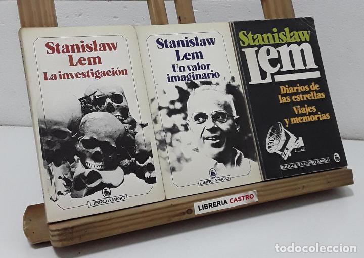 Libros: Lote 3 t&iacute;tulos Stanislaw Lem - Stanislaw Lem - Foto 1