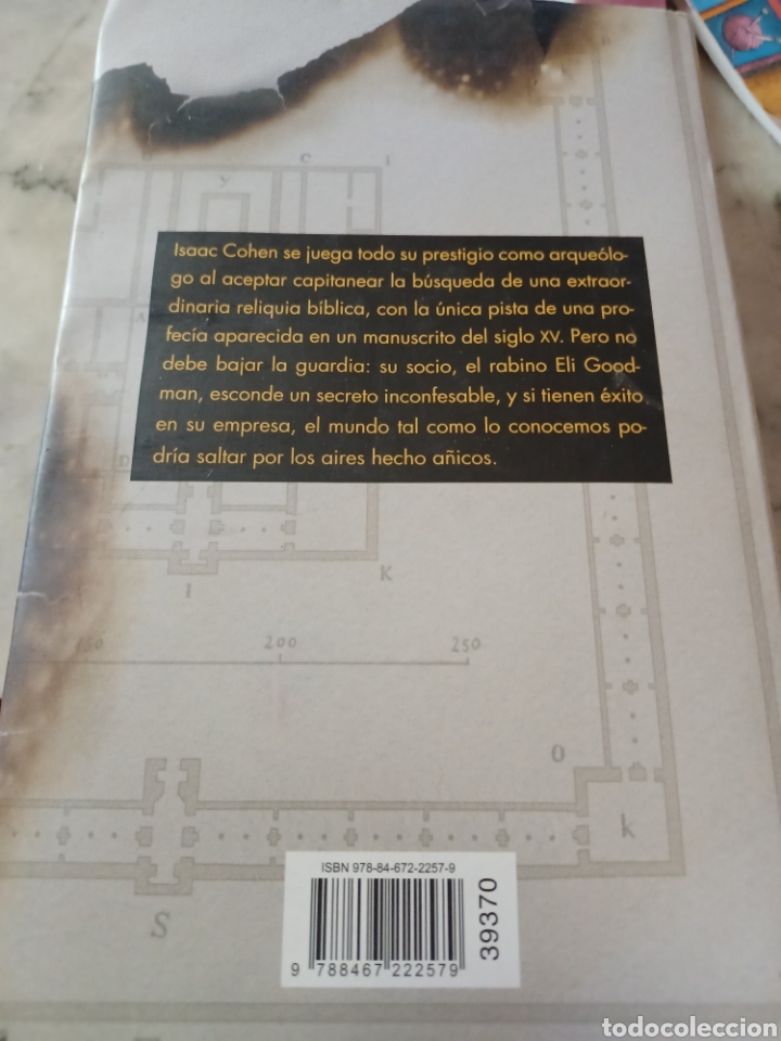 Libros: Barybook C69 La conspiraci&oacute;n del templo Peter Harris C&iacute;rculo de Lectores - Foto 2