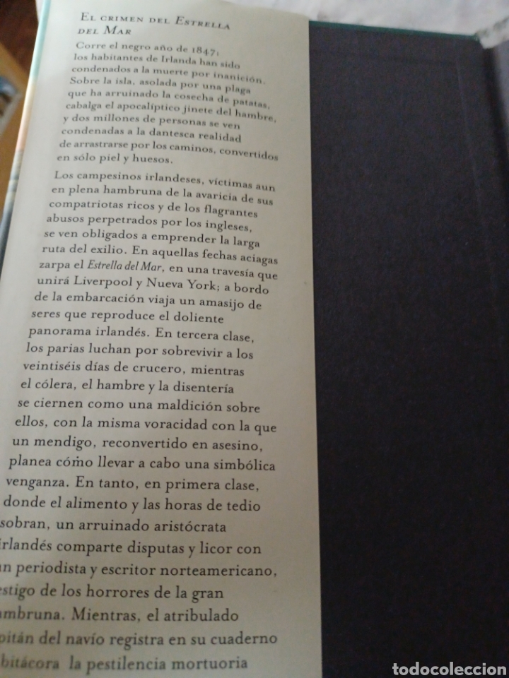 Libros: Barybook C22. El crimen de la Estrella del Mar Joseph OConnor C&iacute;rculo de Lectores - Foto 3