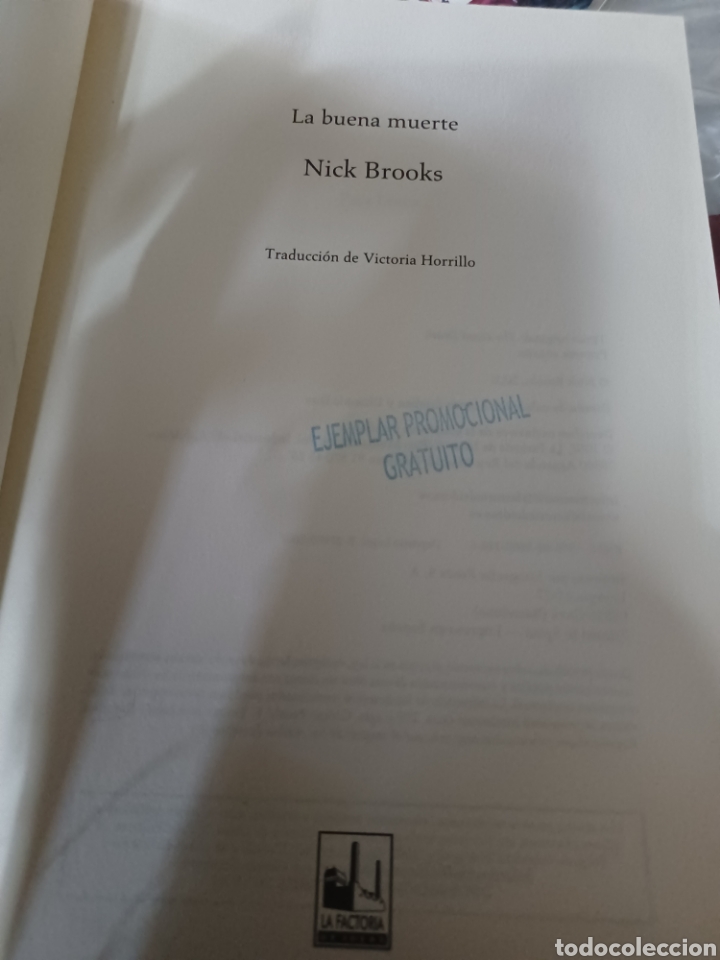 Libros: Barybook 354. . La buena muerte nick brooks - Foto 4
