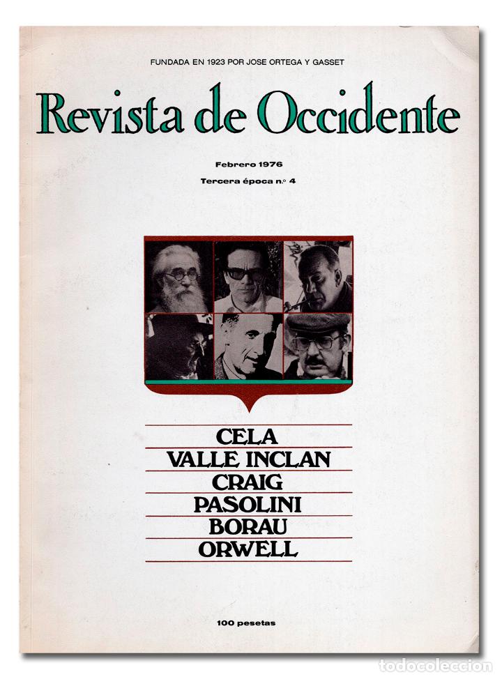 Libros: REVISTA DE OCCIDENTE. N.&ordm; 4. Febrero 1976 - Foto 1