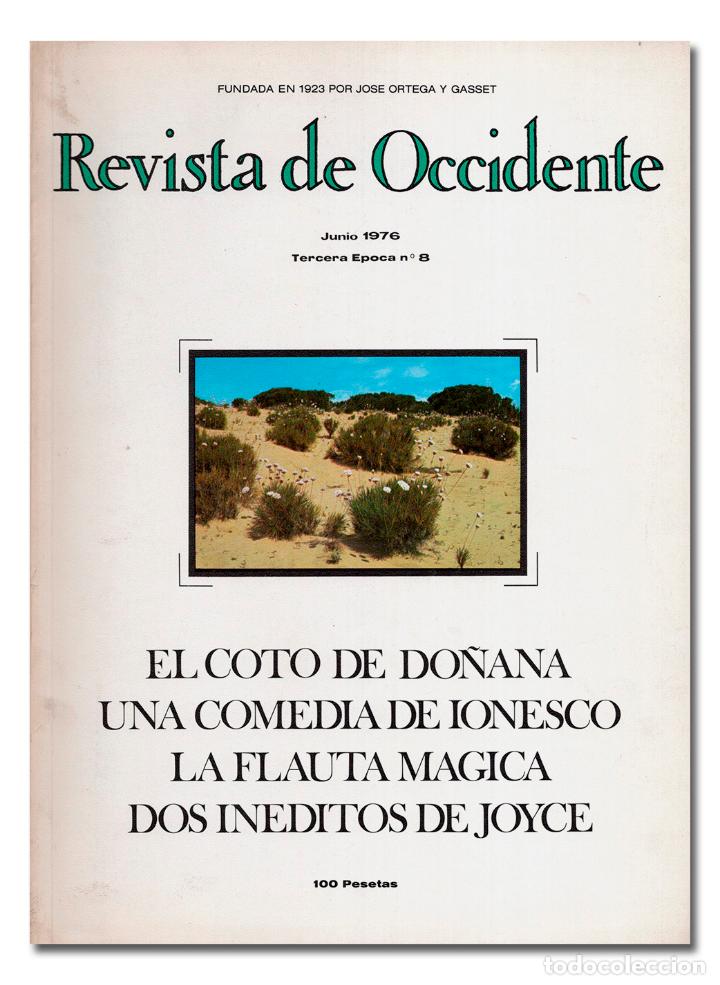 Libros: REVISTA DE OCCIDENTE. N.&ordm; 8. Junio 1976 - Foto 1