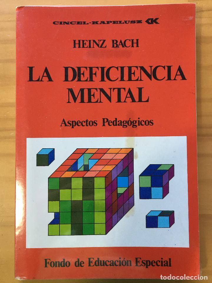 Libros: LA DEFICIENCIA MENTAL - HEINZ BACH - Foto 1