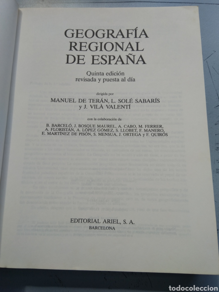 Libros: GEOGRAF&Iacute;A REGIONAL DE ESPA&Ntilde;A/VV.AA. - Foto 3