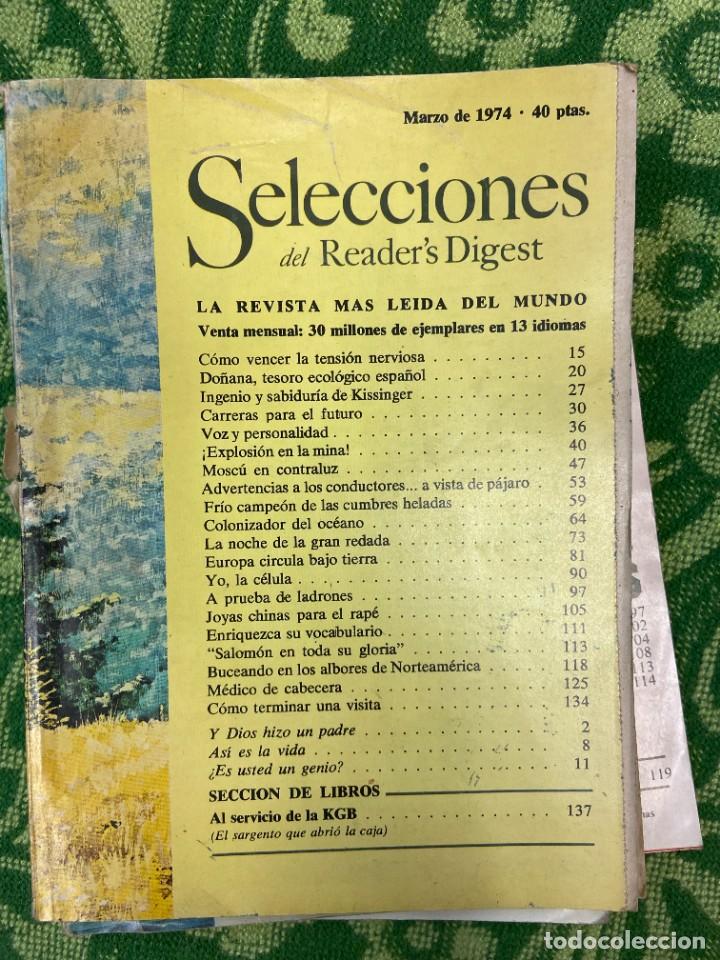 Libros: SELECCIONES DEL READERS DIGEST - MARZO DE 1974 - Foto 1