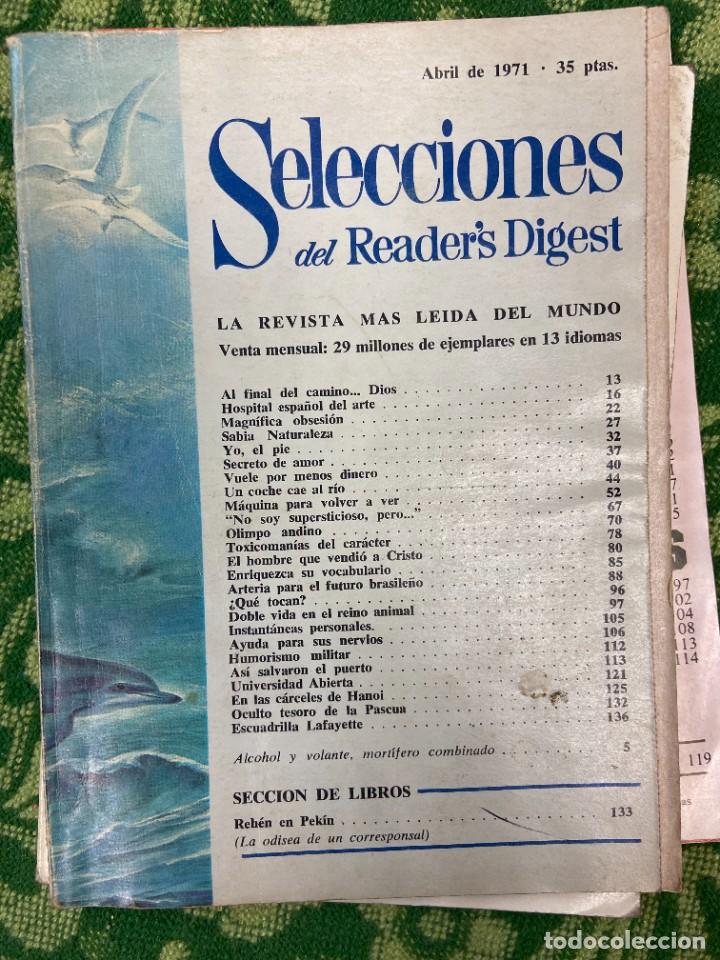 Libros: SELECCIONES DEL READERS DIGEST - ABRIL DE 1971 - Foto 1